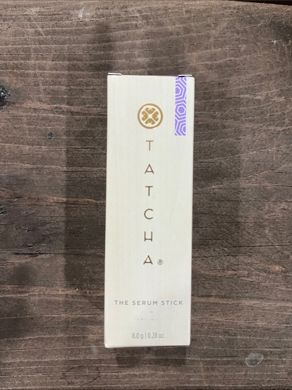 Tatcha The Serum Stick — Cream with Purple Accent
